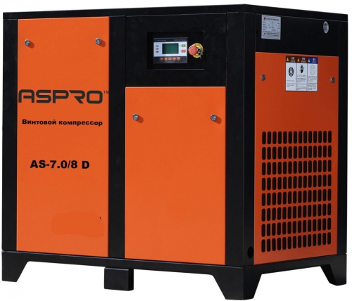 Винтовой компрессор ASair (ASpro) AS-6.4/10-D