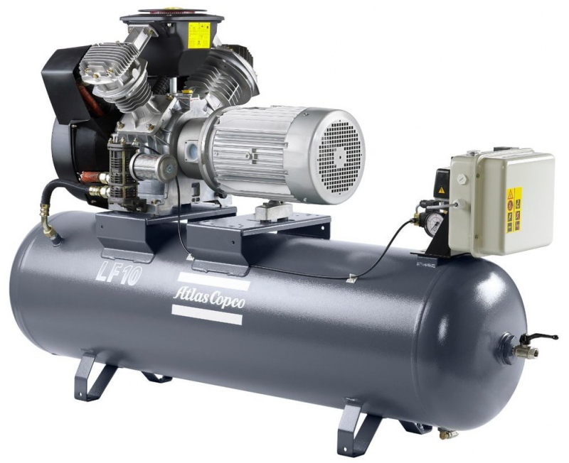 Поршневой компрессор Atlas Copco LT7-15 Receiver Mounted Unsilenced