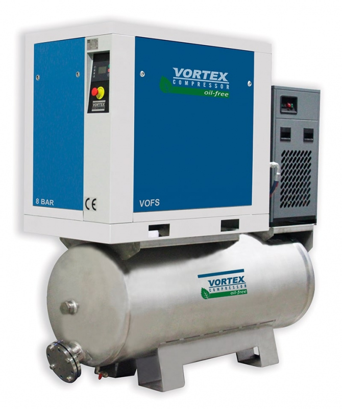 Винтовой компрессор Vortex VOFS TD 5.5