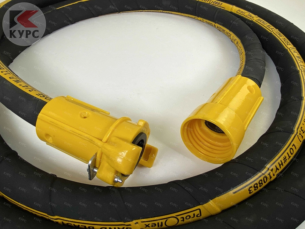 Пескоструйный рукав Protoflex Sand Blasting Hose в сборе PST Курс Ø 25х39 мм, длина 5 м, NHP-1, CQP-1