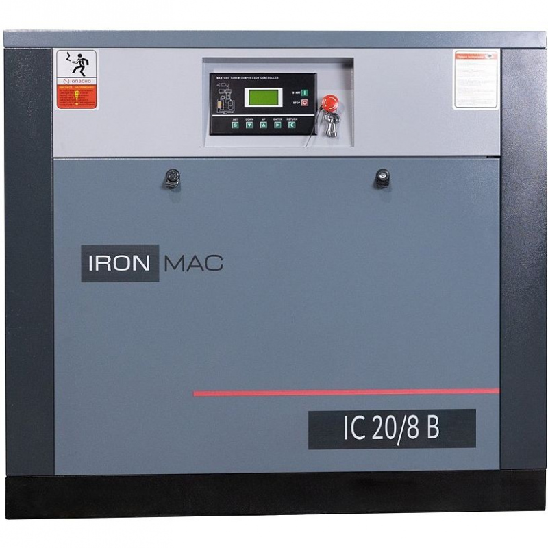 Винтовой компрессор IRONMAC IC 20/8 B