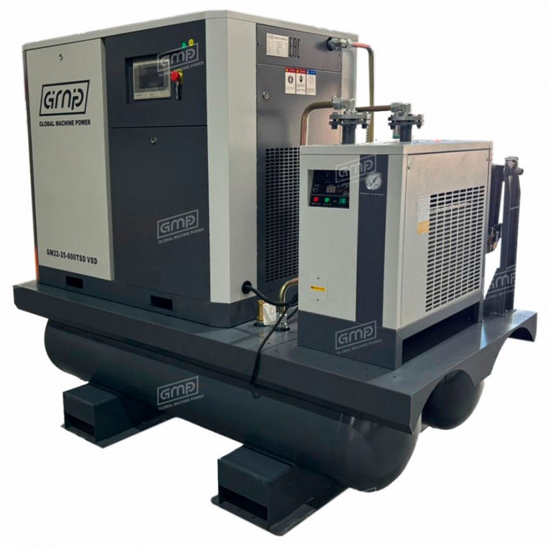 Винтовой компрессор GMP GM 18,5-25-600TS D VSD