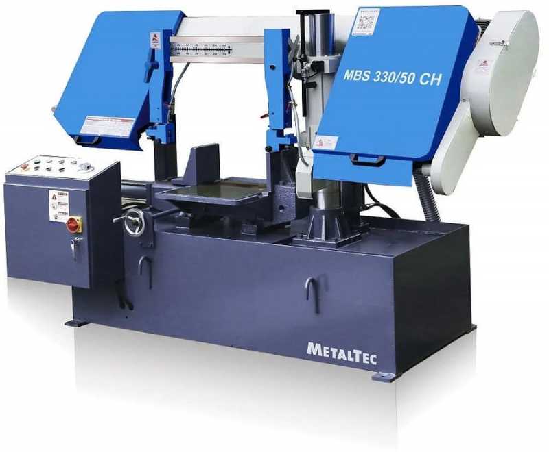 MetalTec MBS 330/50 CH ленточнопильный станок для резки металла под углом 90°