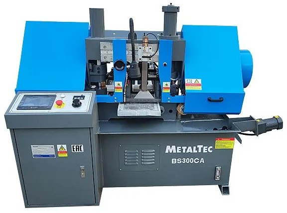 MetalTec BS 300 CA автоматический колонный ленточнопильный станок