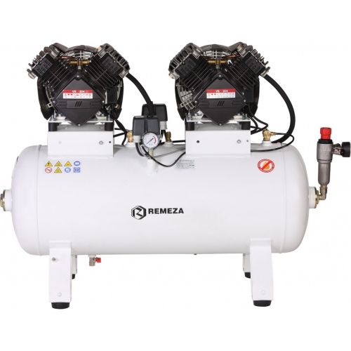 Безмасляный компрессор Remeza 100.VS204ТД