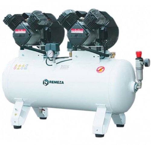 Безмасляный компрессор Remeza 100.VS254T