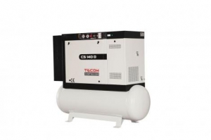 Винтовой компрессор Tecom CS 140D с осушителем