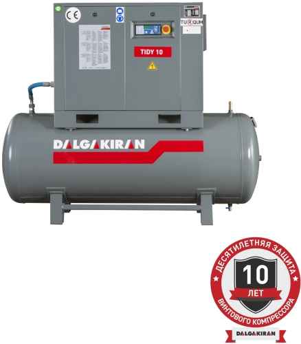 Винтовой компрессор Dalgakiran Tidy 20 500L