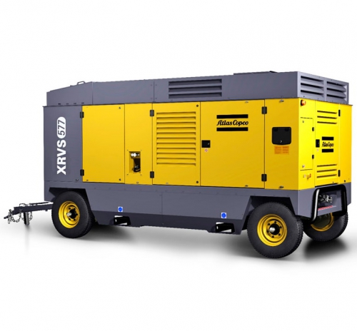 Дизельный компрессор XRVS 577 CD Передвижной