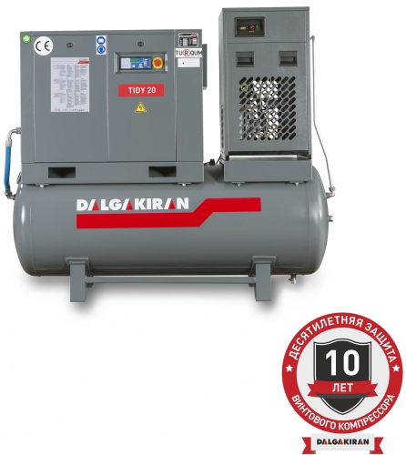 Винтовой компрессор Dalgakiran Tidy 20-14,5-500D (Compact)