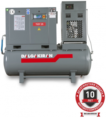 Винтовой компрессор Dalgakiran Tidy 25-14,5-900D