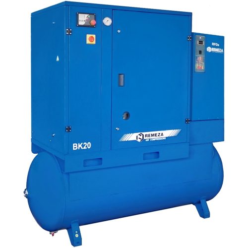 Винтовой компрессор Remeza ВК30-8(10/15)-500D